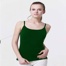 Promo Azahra Olshooping Tanktop Basic Pakaian Dalam Bahan Crinkle Airflow  Adem Remaja Wanita