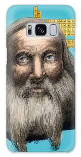 Dmitri Mendeleev, Chemist Galaxy Case by Spencer Sutton
