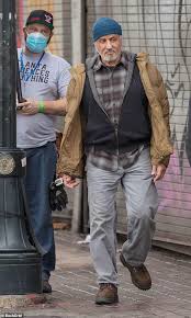 Sylvester Stallone Is Back In Action Shooting The Superhero Thriller Film Samaritan In Atlanta Daily Mail Online