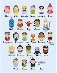 There are 119 items in this collection. Disney Alphabet Sampler Modeles De Point De Croix Motifs De Couture Alphabet Point De Croix