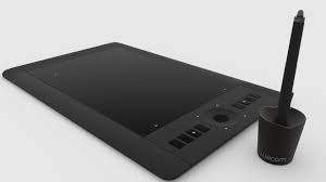 Wacom for drawing take a digital journey. Wacom Intuos Pro Digital Drawing Tablet 3d Model