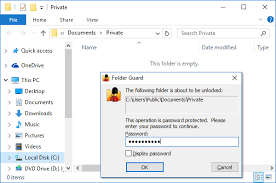 The good point is that locked folder vault will be hidden and encrypted. Lock File Winability Software