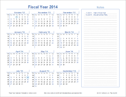 Much of the world uses a calendar that starts on monday rather than sunday. Fiscal Year Calendar Template For 2021 And Beyond