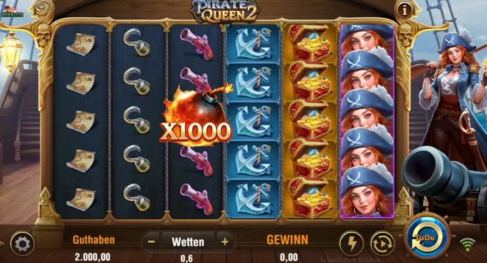 Pirate Queen 2 Slot Machine (TaDa Gaming) Review | NovNetco
