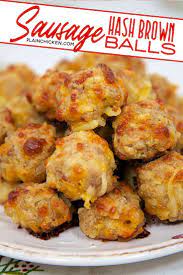 Sausage Hash Brown Balls Mix Together And Freezer For A Quick Snack Always A Hug Breakfast Recipes Casserole Breakfast Brunch Recipes Sausage Balls Recipe