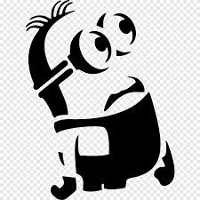 Artwork by justin erickson of phantom city creative. Silhouette Stencil Youtube Minions Monster Inc Animals Monochrome Png Pngegg