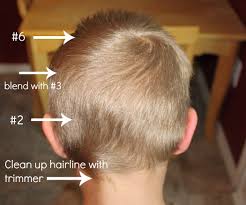 Sizes of hair clippers andis magnetic guard size chart. How To Do A Boy S Haircut With Clippers Frugal Fun For Boys And Girls