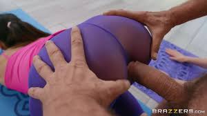 Brooklyn Gray didnt expect to get her ass fucked with old yoga instructor