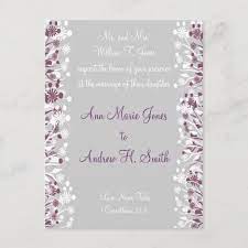 Christian Wedding Invitation Grape White Taupe Zazzle Com Christian Wedding Invitations Christian Wedding Wedding Invitations
