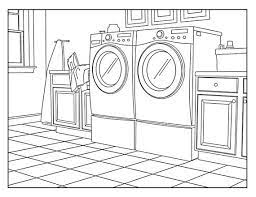 Click the checkbox for the options to print and add to assignments and collections. Laundry Room Around The House Coloring Pages For Adults 1 Etsy