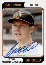 Ryan Mountcastle 2023 Topps Heritage #ROA-RM Real One Autographs Price  Guide