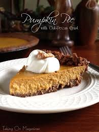 Pumpkin Pie With Oat Pecan Crust Recipe Pumpkin Pie Recipes Pumpkin Recipes Pumpkin Pie