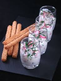 Verrines De Radis Au Chevre Frais Recette Verrine De Radis Recette Recettes De Cuisine