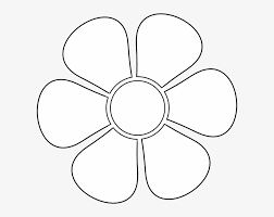 Because the petals curl inward, i like to work from the smallest to the largest because it keeps the stack shaped nicely. Stencil Clip Art At Clker Flower And Petal Template Png Image Transparent Png Free Download On Seekpng