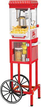 4.6 out of 5 stars 125. Amazon Com Nostalgia Kpm200cart Vintage 2 5 Oz Professional Kettle Popcorn Concession Cart 45 Tall Makes 10 Cups Of Popcorn With Kernel Measuring Cup Oil Measuring Spoon Metal Scoop Red Electric Popcorn