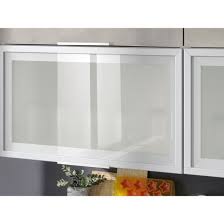 Buffet haut ancien vitre noir meubles vintage. Meuble Haut De Cuisine 60 Cm Avec Une Porte Vitree En Panneaux De Particules Coloris Beton Cdiscount Maison