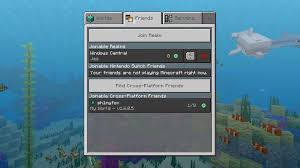 For minecraft on the nintendo switch, a gamefaqs q&a question titled my minecraft server tab says that it is coming soon, but it already came out. How To Use Minecraft Cross Play On Xbox One And Nintendo Switch Windows Central