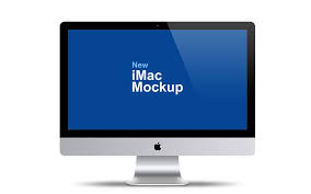 Apple Imac 27 Mockup Psd Template Imac Free Mockup Templates Mockup Free Psd