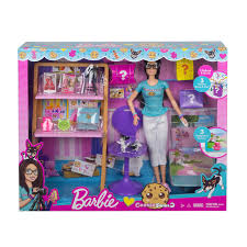 Cookieswirlc Barbie Doll And Accessories Styles May Vary Walmart Com Barbie Doll Set Barbie Doll Accessories Barbie Playsets