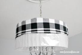 Black lampshades up to 24 inches wide for table lamps and floor lamps. Diy Lampshade Cover In Buffalo Check Pretty Diy Home