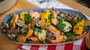 Serve your clambake foods with a variety of tasty sides and condiments. Montauk Clam Bake John And Lisa S Weekend Kitchen