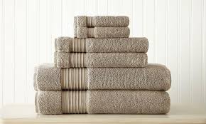 They're soft and absorbent but don't take forever to dry. Allure 6pc Turkish Cotton Bath Towel Set 7 Colors 700 Gsm Plush Hand Towels Face Cloths