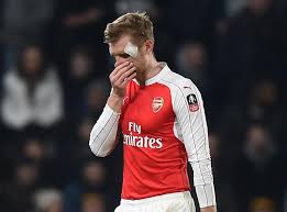 In the current season for arsenal per mertesacker gave a total of 3 shots, of which 2 were shots on goal. Arsenal News Per Mertesacker Injury Gives Arsene Wenger Centre Back Headache For New Season The Independent The Independent