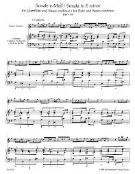 Sonata for treble (alto) recorder and basso continuo op. Eleven Sonatas For Flute And Basso Continuo Flut J W Pepper Sheet Music
