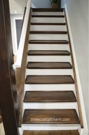 With new stairs, you can move right to applying coats of coordinating wood conditioner, stain, and varnish. How To Stain Over Stained Wood Stairs Without Sanding Three Coats Of Charm