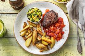 Bbq Pfeffer Steak In Tabasco Tomaten Sosse Rezepte Einfache Gerichte Rezeptideen