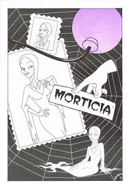 Family parody cross stitch pdf pattern, realistic coloring for adults at colorings to, morticia silhouette addams family cross stitch morticia, the addams family morticia t shirt all sizes ebay. Golden The Addams Family Sticker Fun Family Stickers Coloring Books Cool Stickers