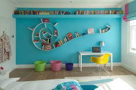Especially for the gold touch from the mirror, it adds a bit of warmth in the area while it is evident that the dominant teal color makes the bathroom rather cold. 75 Beautiful Kids Room Pictures Ideas Color Turquoise May 2021 Houzz
