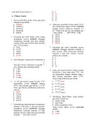 Kerja yang dihasilkan pada proses siklus ini adalah….kilojoule. Soal Uas Fisika Kelas 11