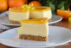 Tarta De Naranja Sin Horno Y Muy Facil Cocinera Y Madre