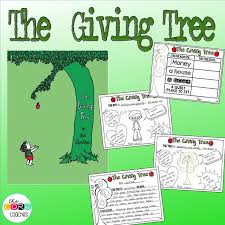 The Giving Tree Lesson Plans And Writing Activities The Giving Tree Fall Lesson Plans Interactive Read Aloud