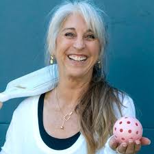 Pickleball the Mini Volley Plus Gold Necklace