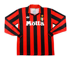 Ac milan kit 512×512 2021. Ac Milan 1992 93 Home Kit