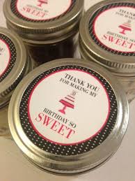 Birthday Thank You Gift Pin By Sweet Sisters Cupcake Boutique On Birthday 30th Birthday Favors 30th Birthday Themes 30th Bday Party