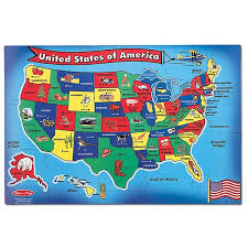 Crossword puzzles are for everyone. Melissa Doug Usa Map Floor Puzzle