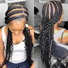Break them up with crisp parts and micro braids sprinkled in between. Ghana Hair Braids Shefalitayal