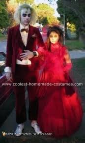 How did they go from calling him betelguise to beetlejuice? 24. Cool Homemade Beetlejuice And Lydia Couple Costumes
