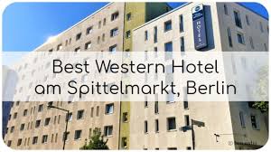 Best western hotel berlin mitte features 24 hour front desk, baggage storage, and newspaper. Best Western Hotel Am Spittelmarkt Berlin Youtube