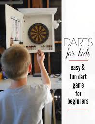 Teaching Kids How To Play Darts Fun And Easy Dart Game Darts Game Play Darts Games To Play With Kids