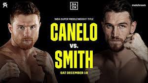 El promotor estadounidense óscar de la hoya invitó a donald trump, precandidato republicano a la presidencia de estados unidos, a la pelea de saúl canelo álvarez, campeón de peso medio del. Canelo Alvarez Vs Callum Smith Live Stream How To Watch On Dazn In Usa Canada Dazn News Us