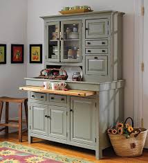 Large Painted Finish Conestoga Cupboard Kitchen Furniture Home Kitchens Hoosier Cabinets Free Standing Kitchen Cabinets