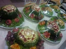 Pengantin dengan suara merdu mendayu dayu. Makanan Pengantin Hiasan Ukiran Buah Gubahan Hantaran Cocina Facebook 50 Fotos