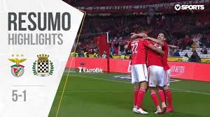 C'est sl benfica (sport lisboa e benfica) qui recoit boavista fc pour ce match portugais du samedi 13 mars 2021 (resultat de championnat portugais). Resumo Highlights Benfica 5 1 Boavista Liga 18 19 19 Youtube