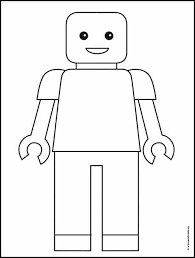 Learn about famous firsts in october with these free october printables. How To Draw A Lego As A Self Portrait Art Projects For Kids