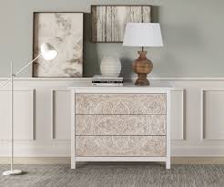 Maybe you would like to learn more about one of these? Commode 3 Tiroirs Oriental En Relief Blanc Pas Cher Commode But Meubles Maison Loisirs Ventes Pas Cher Com
