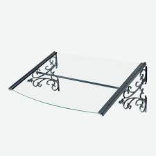Auvent Authentique Natea Verre Et Alu Fachadas De Lojas Marquise Fachada